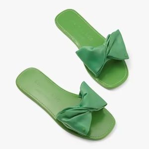Kate Spade bikini bow slide sandals